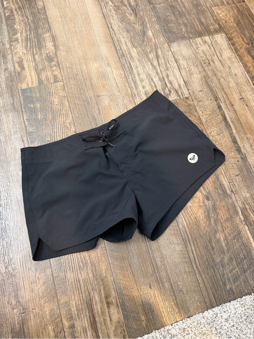black Roxy board shorts